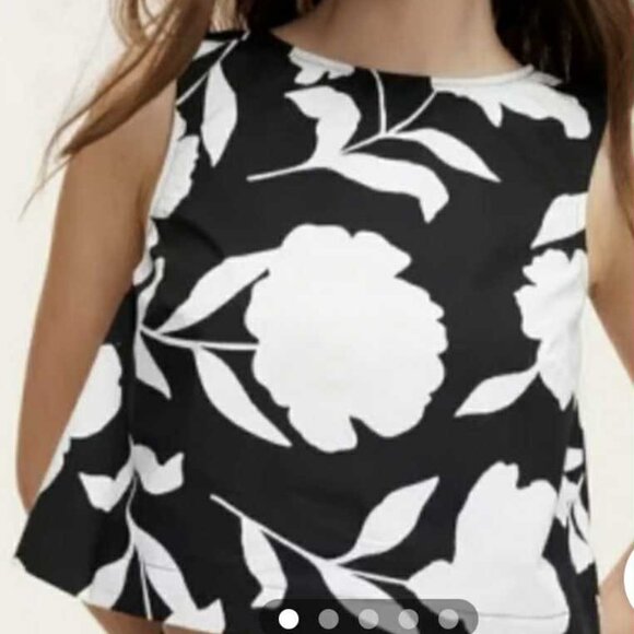 KATE SPADE - Classic Rose Shell Tank Top - SIZE XS - Picture 1 of 9